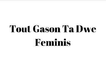 Le féminisme n’a pas de sexe dixit Georgy Lundi, féministe