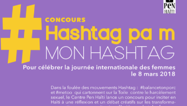 #FèYoWont, mon hashtag pour dénoncer le harcèlement sexuel en Haïti