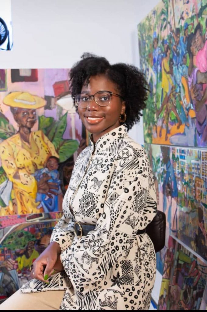 Quand une artiste du Canada peint Haïti sans y avoir mis les pieds