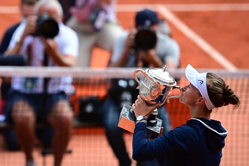 Barbora Krejcikova remporte son premier titre de Grand Chelem