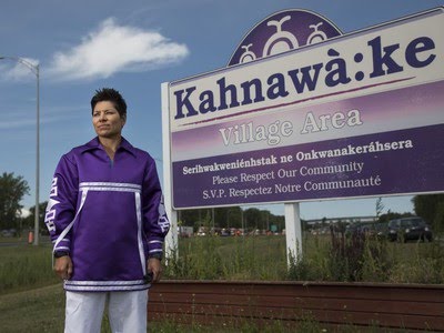 Kahsennenhawe Sky-Deer, première femme grande cheffe de Kahnawake