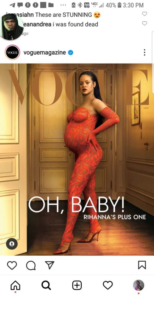 Rihanna en couverture de Vogue fait des confidences