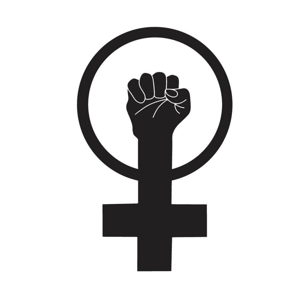 2326544 symbole du feminisme poing souleve girl power logo pour le mouvement feministe illustrationle gratuit vectoriel