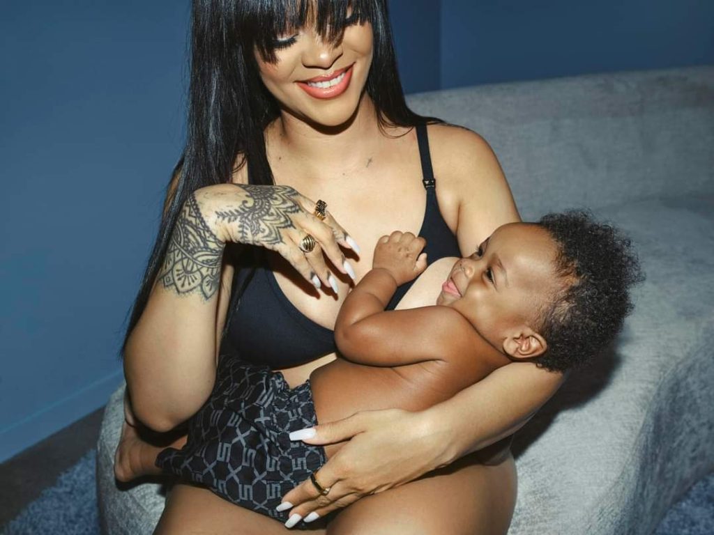 Rihanna lance une collection dédiée à la maternité