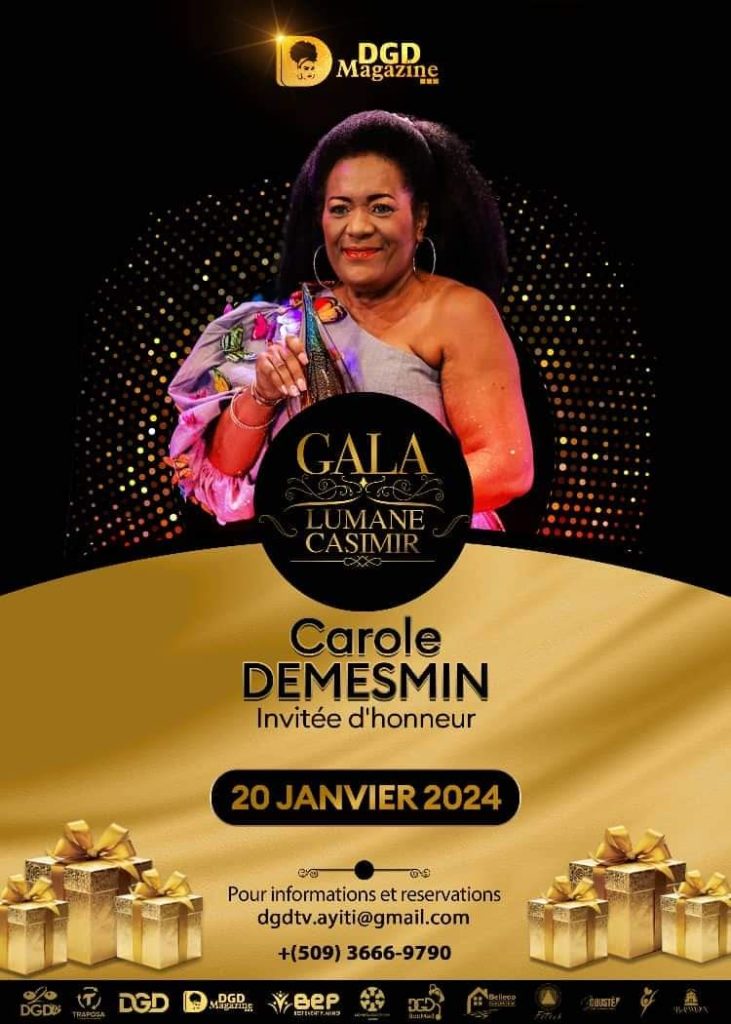 DGD magazine honorera 12 haïtiennes lors d’un gala baptisé « Lumane Casimir »